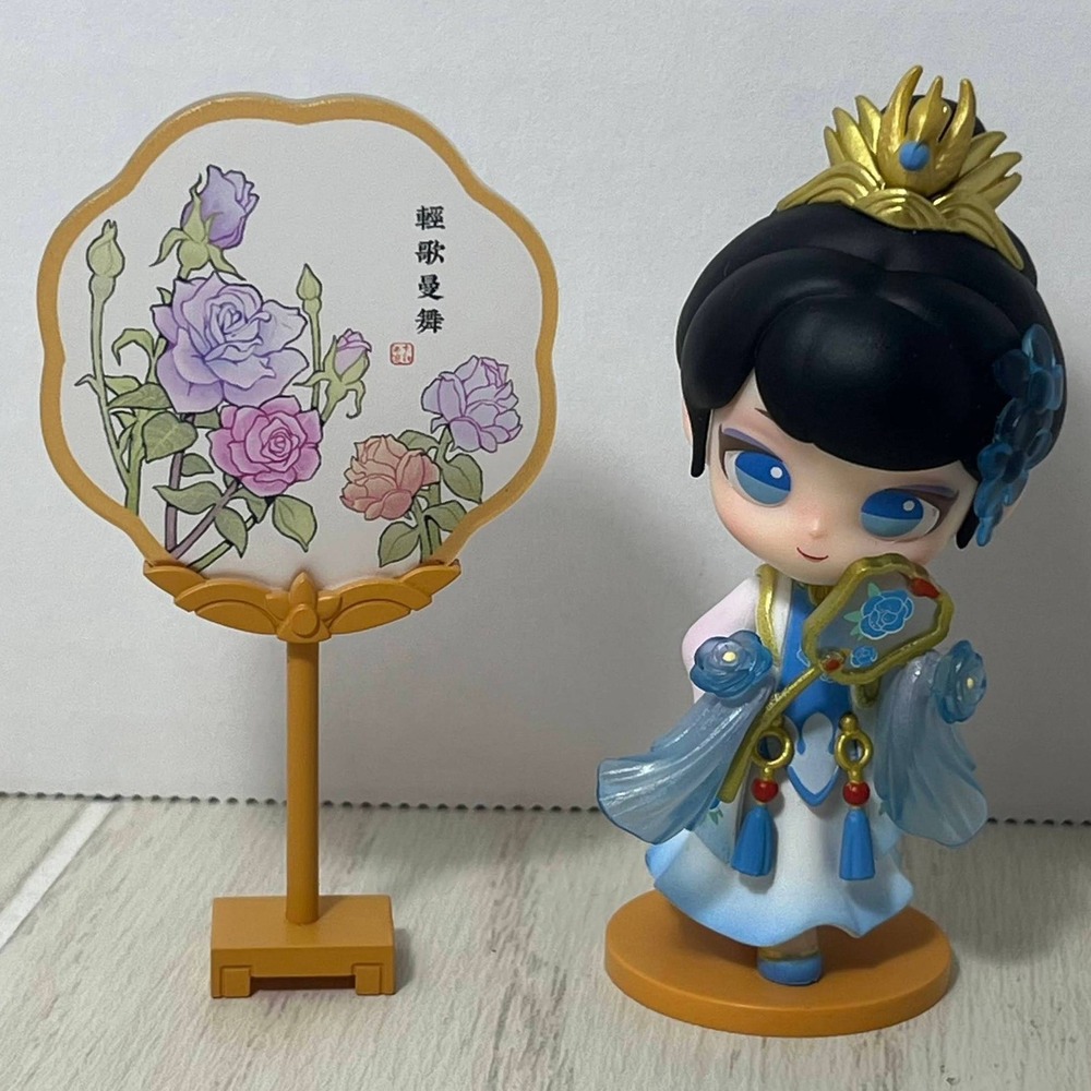 NetEase Westward Journey Series Singing and Dancing Figure Blue Asian Girl B